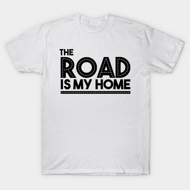 Road T-Shirt by Rizaldiuk